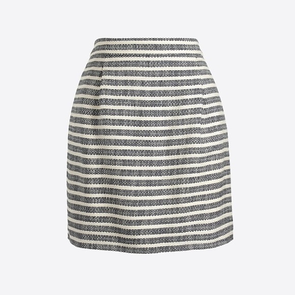 J. Crew Dresses & Skirts - J Crew Tweed Striped Skirt